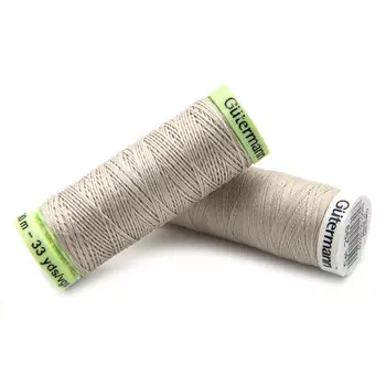 Набор швейных нитей (744506 Нить Top Stitch 30м, 748277 Нить Sew-All 200м) 2шт/упак Гутерманн, 299 св.серо-бежевый