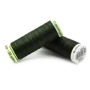 Набор швейных нитей (744506 Нить Top Stitch 30м, 748277 Нить Sew-All 200м) 2шт/упак Гутерманн, 304 черный лес