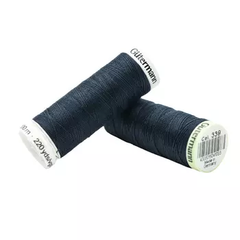 Набор швейных нитей (744506 Нить Top Stitch 30м, 748277 Нить Sew-All 200м) 2шт/упак Гутерманн, 339 т.чернильно-синий