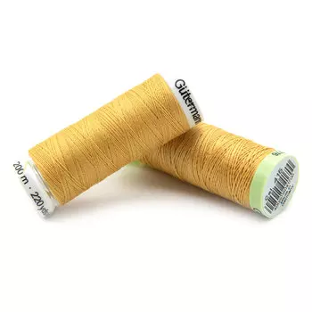 Набор швейных нитей (744506 Нить Top Stitch 30м, 748277 Нить Sew-All 200м) 2шт/упак Гутерманн, 415 желтая охра