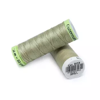 Набор швейных нитей (744506 Нить Top Stitch 30м, 748277 Нить Sew-All 200м) 2шт/упак Гутерманн, 503 желтовато-серый