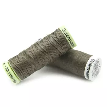 Набор швейных нитей (744506 Нить Top Stitch 30м, 748277 Нить Sew-All 200м) 2шт/упак Гутерманн, 727 дымчато серо-зеленый