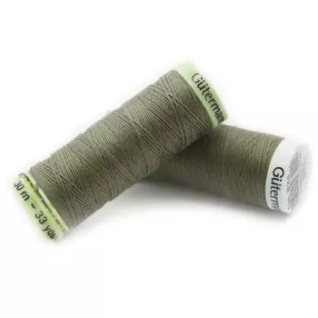 Набор швейных нитей (744506 Нить Top Stitch 30м, 748277 Нить Sew-All 200м) 2шт/упак Гутерманн, 824 зеленый камуфляж