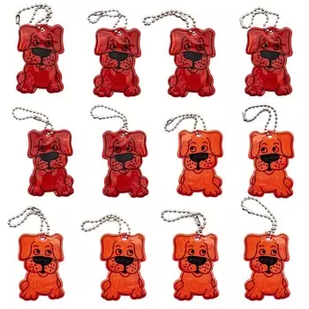 Набор светоотражающих подвесок №17, упак (12 шт)