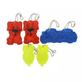 Набор светоотражающих подвесок №1, упак (6 шт)