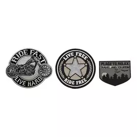 Набор термоаппликаций №3, упак(3шт), Hobby&amp;Pro