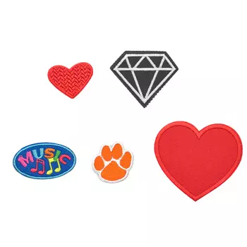 Набор термоаппликаций 'Ассорти', 5шт, Hobby&amp;Pro