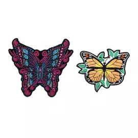 Набор термоаппликаций Бабочки,упак(2шт), Hobby&amp;Pro
