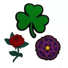 Набор термоаппликаций 'Цветочная эллегия'