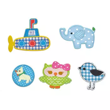 Набор термоаппликаций 'Детский №1', 5шт, Hobby&amp;Pro