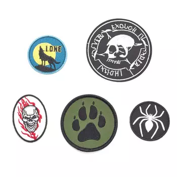 Набор термоаппликаций 'Для парня', 5шт, Hobby&amp;Pro