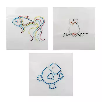 Набор термоаппликаций из страз №2