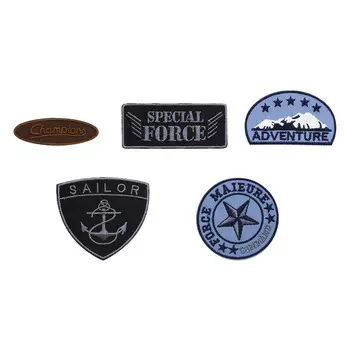 Набор термоаппликаций Эмблема,упак(5шт), Hobby&amp;Pro