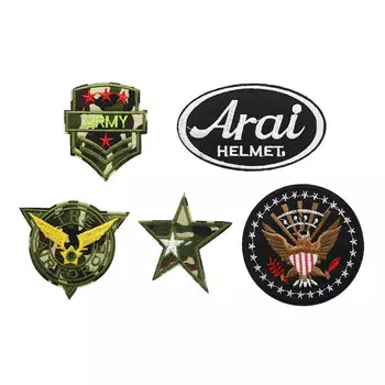 Набор термоаппликаций Милитари, упак (5шт), Hobby&amp;Pro