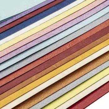 Набор текстурированной бумаги №1, 120гр, 20*20см, 40 шт