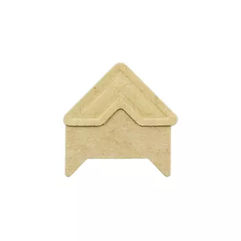 Набор уголков для фотографий 1,5*1,5*2,0см, 24шт/упак (ARS001 - коричневый)