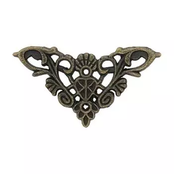 Накладной элемент для шкатулок 35*35 мм, 8шт бронза