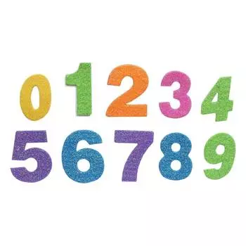 Наклейка 1016 (ЭВА) (Цифры)