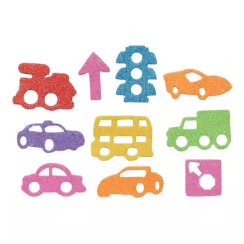 Наклейка К 601 (ЭВА) с блестками (Техника)