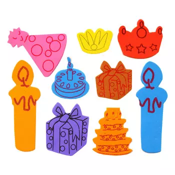 Наклейка Н 201 (ЭВА) (Праздник)