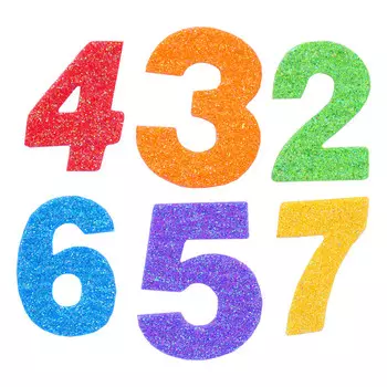 Наклейка Н 205 (ЭВА) (Цифры)