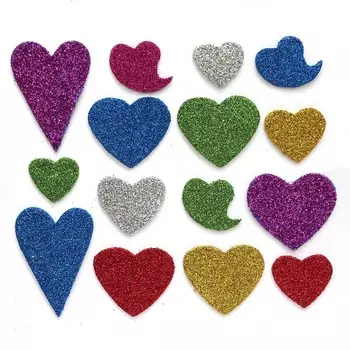 Наклейка Н 206 (ЭВА) (Сердечки)