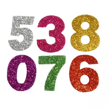 Наклейка Н 301 (ЭВА) (Цифры)