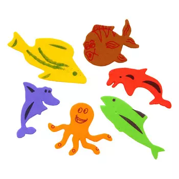 Наклейка SY 1201 (ЭВА) (Морские жители)