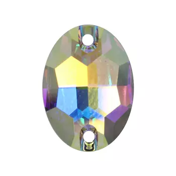 Нашивные кристаллы ( камень)3210/E 16.0*11.0мм кристалл с эфф. 1шт. Swarovski (crystal AB)