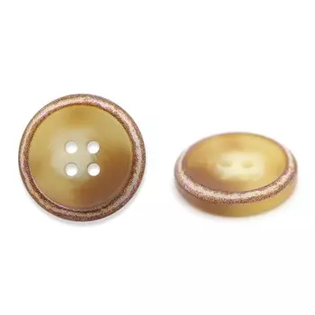 NE143 Пуговица 34L (21мм) 4пр. (Beige (бежевый))