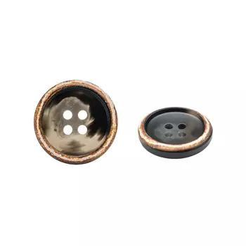 NE143 Пуговица 34L (21мм) 4пр. (Black (черный))