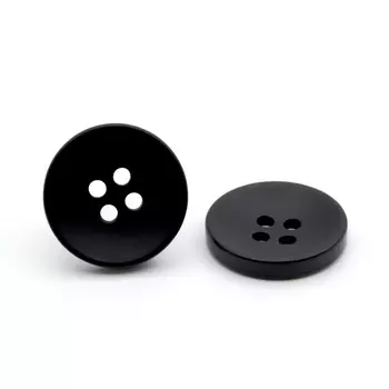 NE55 Пуговица 32L (20мм) 4пр. (Black (черный))