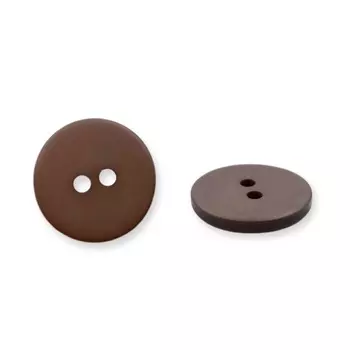 NE63 Пуговица 28L (18мм) 2пр. (Brown3 (коричневый3))