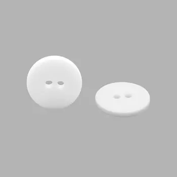 NE63 Пуговица 28L (18мм) 2пр. (White (белый))