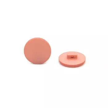 NE68 Пуговица 24L (15мм) (Peach (персиковый))