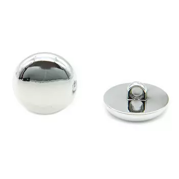 NE69 Пуговица 34L (21мм) (Silver (серебристый))