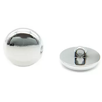 NE69 Пуговица 44L (27мм) (Silver (серебристый))