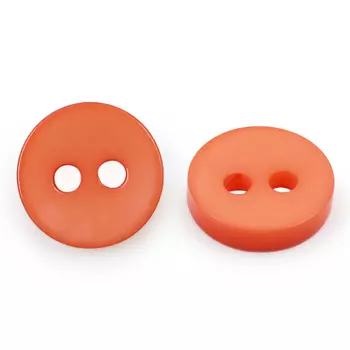 NE74 Пуговица 14L (9мм) 2пр. (Orange1 (оранжевый1))