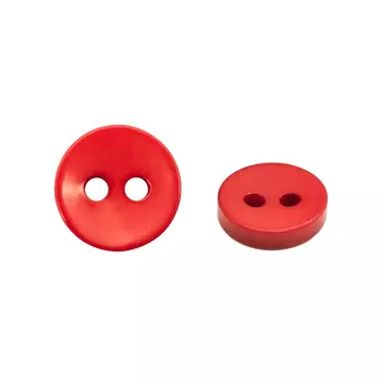 NE74 Пуговица 14L (9мм) 2пр. (Red (красный))
