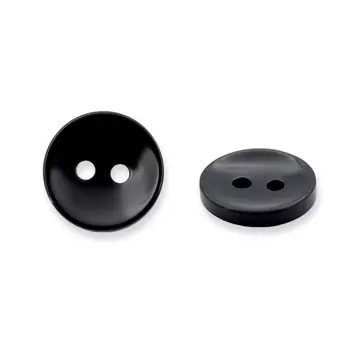 NE74 Пуговица 18L (11мм) 2пр. (Black (черный))