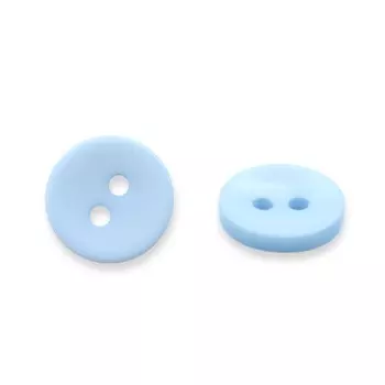 NE74 Пуговица 18L (11мм) 2пр. (Blue1 (синий1))