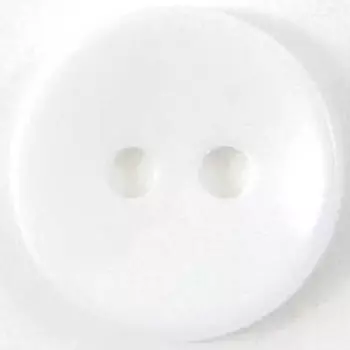 NE74 Пуговица 18L (11мм) 2пр. (White (белый))
