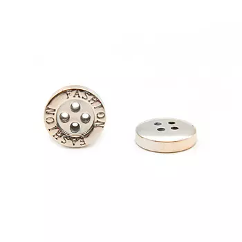 NE77 Пуговица 18L (11мм) 4пр. (Gold (золотой))