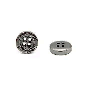 NE77 Пуговица 18L (11мм) 4пр. (Nickel (никель))