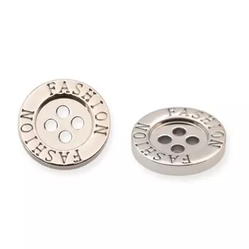 NE77 Пуговица 24L (15мм) 4пр. (Gold (золотой))