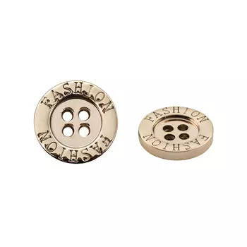 NE77 Пуговица 28L (18мм) 4пр. (Gold (золотой))