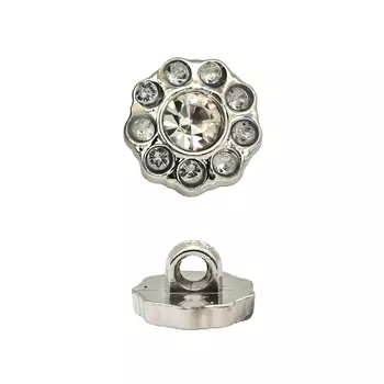NE84 Пуговица 18L (11мм) (Silver (серебристый))