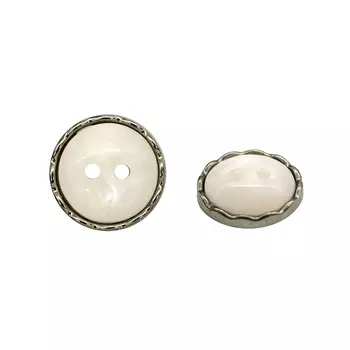 NE86 Пуговица 18L (11мм) 2пр. (Nickel (никель))