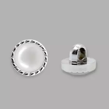 NE94 Пуговица 16L (9мм) (Silver (серебристый))