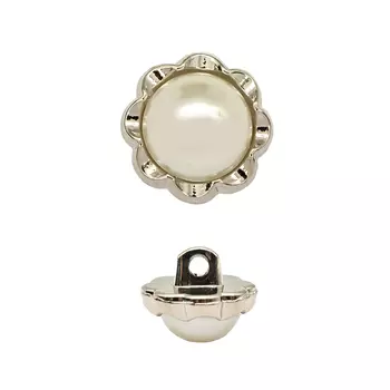 NE95 Пуговица 18L (11мм) (Silver (серебристый))